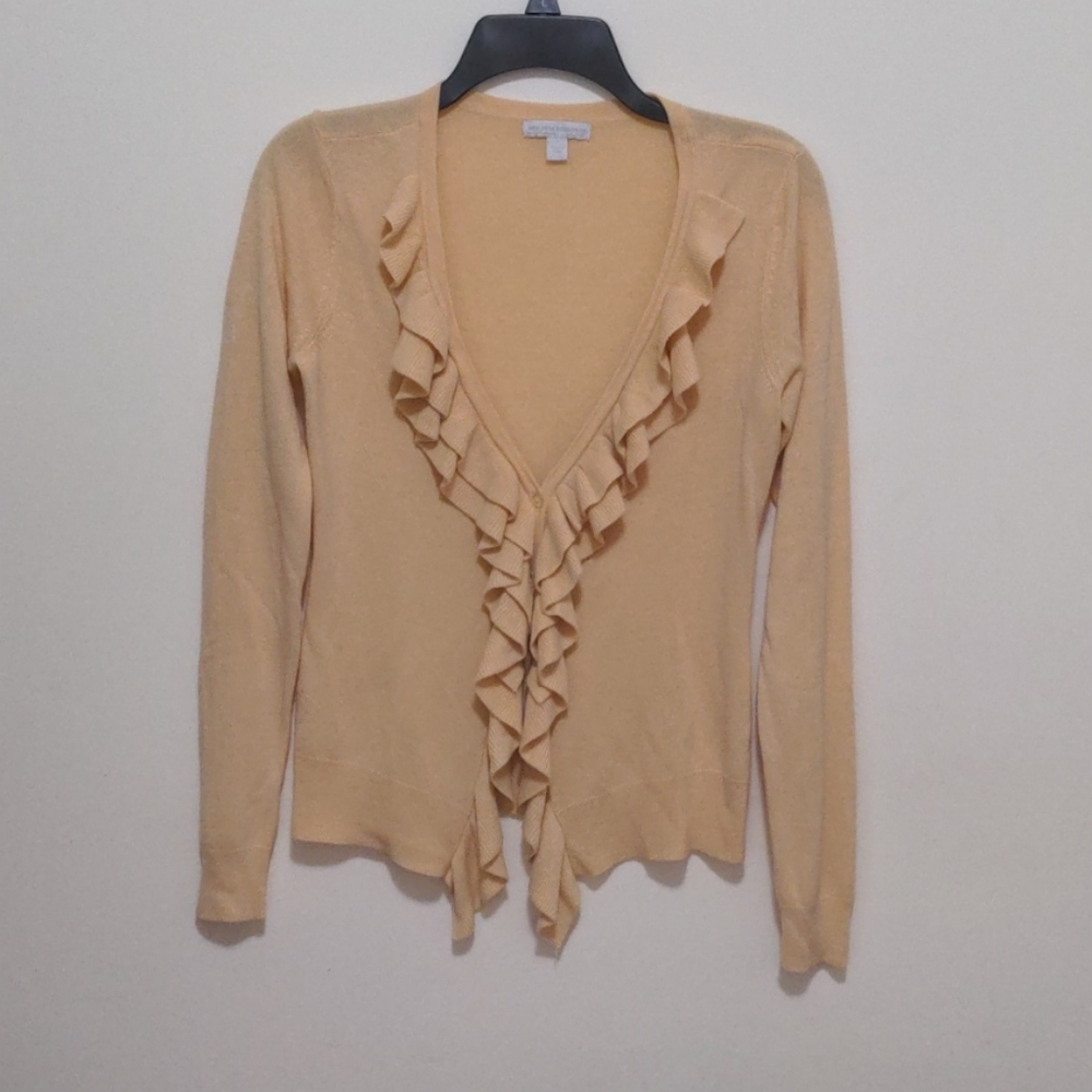 NY & Company Ruffled Cardigan